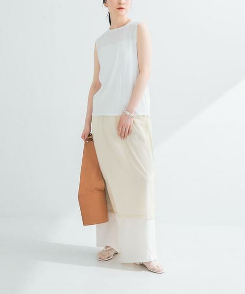 URBAN RESEARCH / アーバンリサーチ スカート | シアーミディレイヤードスカート | 詳細17