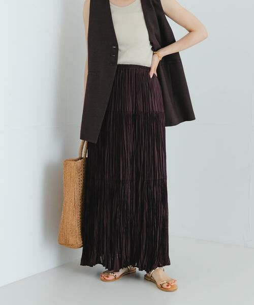 URBAN RESEARCH / アーバンリサーチ スカート | ワッシャープリーツイージースカート | 詳細2