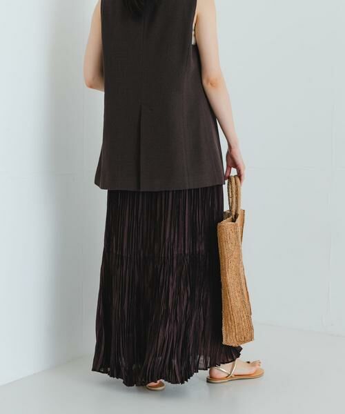 URBAN RESEARCH / アーバンリサーチ スカート | ワッシャープリーツイージースカート | 詳細3