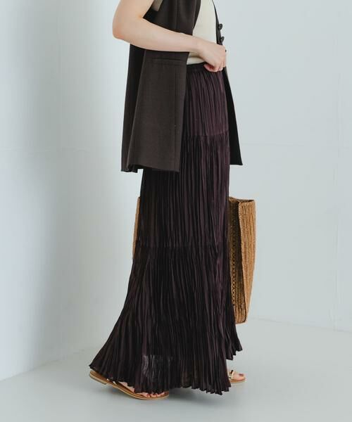 URBAN RESEARCH / アーバンリサーチ スカート | ワッシャープリーツイージースカート | 詳細4