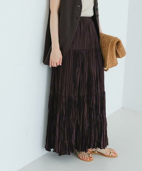 URBAN RESEARCH / アーバンリサーチ スカート | ワッシャープリーツイージースカート | 詳細5