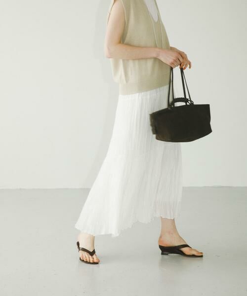 URBAN RESEARCH / アーバンリサーチ スカート | ワッシャープリーツイージースカート | 詳細16
