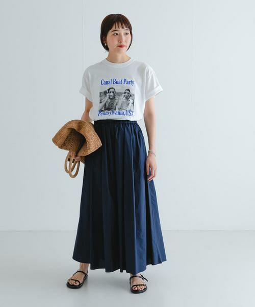 URBAN RESEARCH / アーバンリサーチ スカート | コットンギャザーボリュームスカート | 詳細4