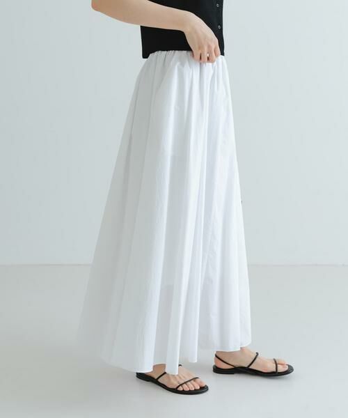 URBAN RESEARCH / アーバンリサーチ スカート | コットンギャザーボリュームスカート | 詳細17