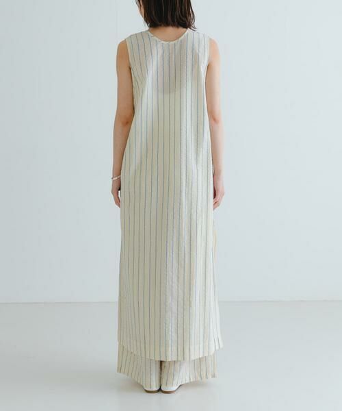 URBAN RESEARCH / アーバンリサーチ ワンピース | new basic　インドコットンサッカーストライプワンピース | 詳細22
