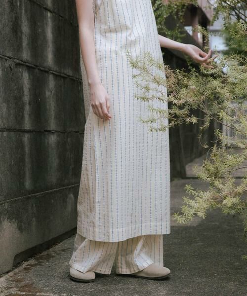 URBAN RESEARCH / アーバンリサーチ ワンピース | new basic　インドコットンサッカーストライプワンピース | 詳細17