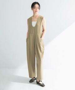 【新品タグ付き】PICHI/2wayワイドサロペット ベージュ PICHI - 【新品タグ付き】PICHI/2wayワイドサロペット ベージュ