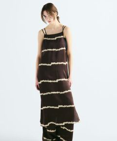 URBAN RESEARCH / アーバンリサーチ ワンピース | シルクミックスボーダープリントワンピース