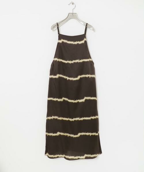 URBAN RESEARCH / アーバンリサーチ ワンピース | シルクミックスボーダープリントワンピース | 詳細11