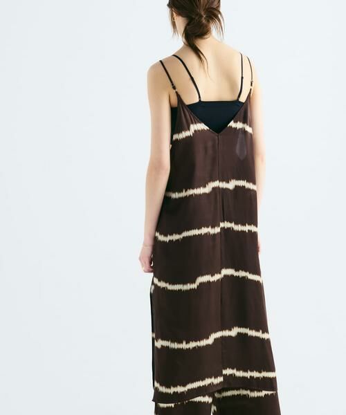 URBAN RESEARCH / アーバンリサーチ ワンピース | シルクミックスボーダープリントワンピース | 詳細4