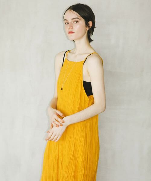 URBAN RESEARCH / アーバンリサーチ ワンピース | コットンクリンクルキャミワンピース | 詳細1