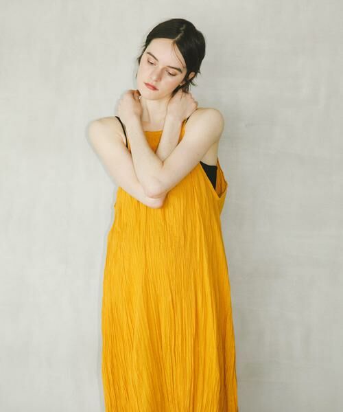 URBAN RESEARCH / アーバンリサーチ ワンピース | コットンクリンクルキャミワンピース | 詳細2