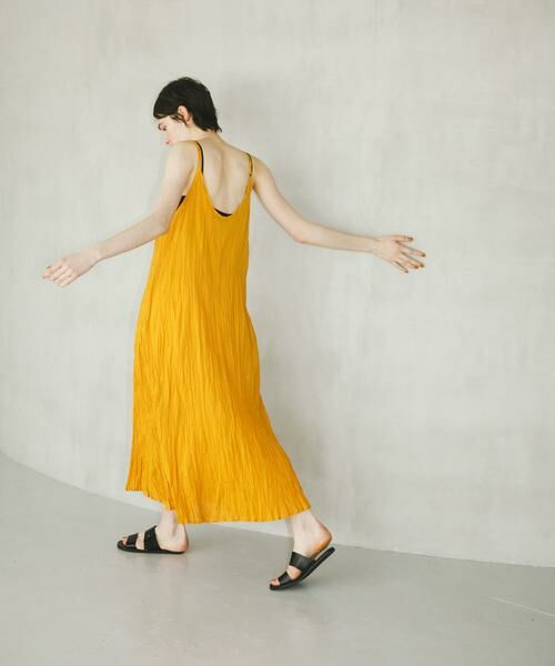 URBAN RESEARCH / アーバンリサーチ ワンピース | コットンクリンクルキャミワンピース | 詳細4