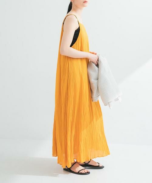 URBAN RESEARCH / アーバンリサーチ ワンピース | コットンクリンクルキャミワンピース | 詳細6