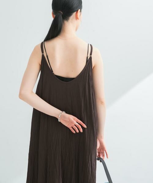 URBAN RESEARCH / アーバンリサーチ ワンピース | コットンクリンクルキャミワンピース | 詳細14