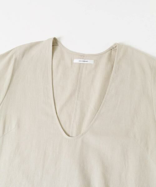 URBAN RESEARCH / アーバンリサーチ ワンピース | リネンレーヨンUネックワンピース | 詳細22