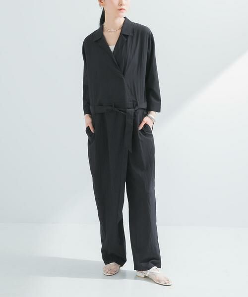 URBAN RESEARCH / アーバンリサーチ サロペット・オールインワン | 『2サイズ展開』フロントタックジャンプスーツ | 詳細6