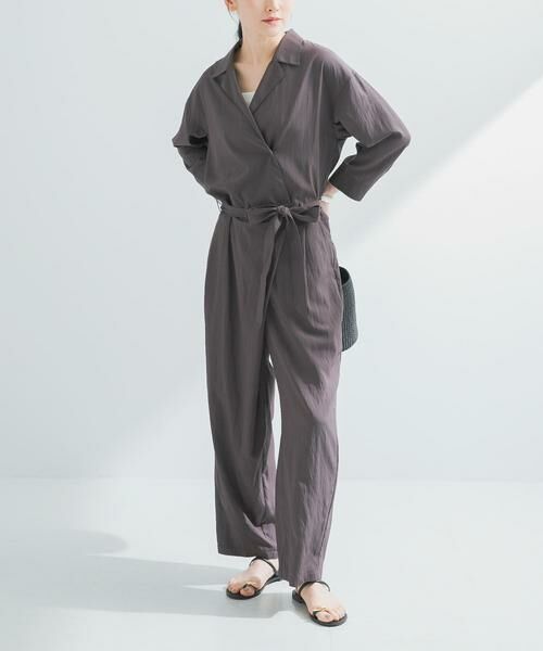 URBAN RESEARCH / アーバンリサーチ サロペット・オールインワン | 『2サイズ展開』フロントタックジャンプスーツ | 詳細22