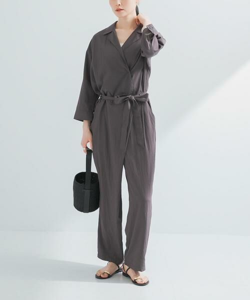 URBAN RESEARCH / アーバンリサーチ サロペット・オールインワン | 『2サイズ展開』フロントタックジャンプスーツ | 詳細23