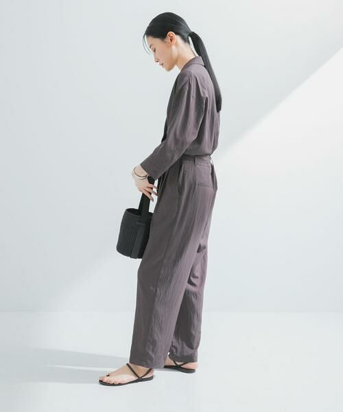 URBAN RESEARCH / アーバンリサーチ サロペット・オールインワン | 『2サイズ展開』フロントタックジャンプスーツ | 詳細24