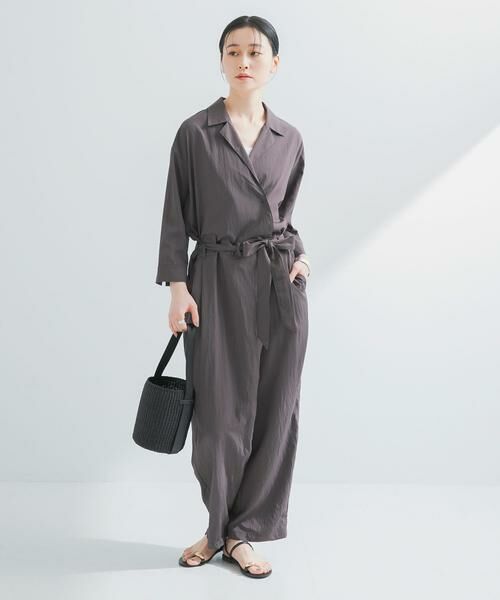 URBAN RESEARCH / アーバンリサーチ サロペット・オールインワン | 『2サイズ展開』フロントタックジャンプスーツ | 詳細28