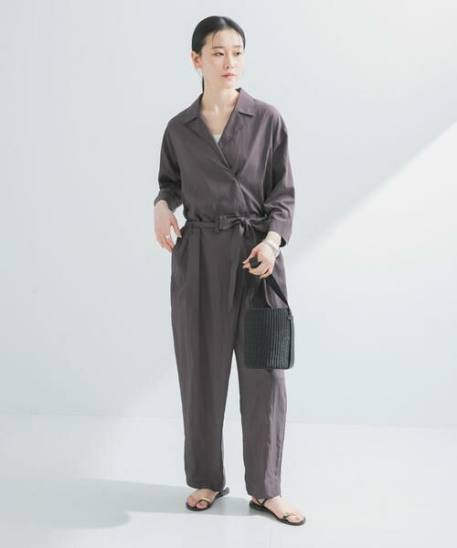 URBAN RESEARCH / アーバンリサーチ サロペット・オールインワン | 『2サイズ展開』フロントタックジャンプスーツ | 詳細29