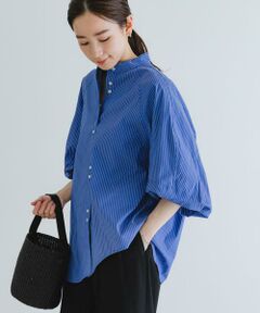 URBAN RESEARCH / アーバンリサーチ シャツ・ブラウス | イレギュラーヘムスタンドカラーブラウス