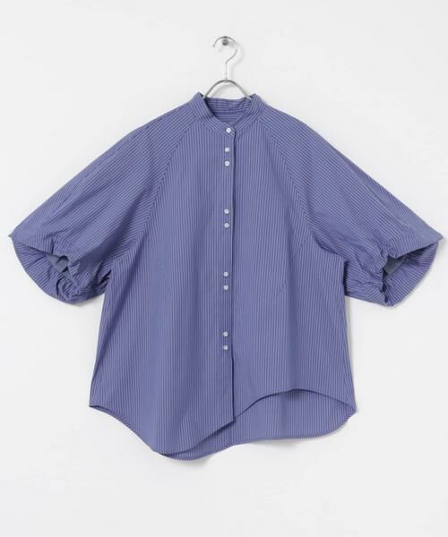 URBAN RESEARCH / アーバンリサーチ シャツ・ブラウス | イレギュラーヘムスタンドカラーブラウス | 詳細10