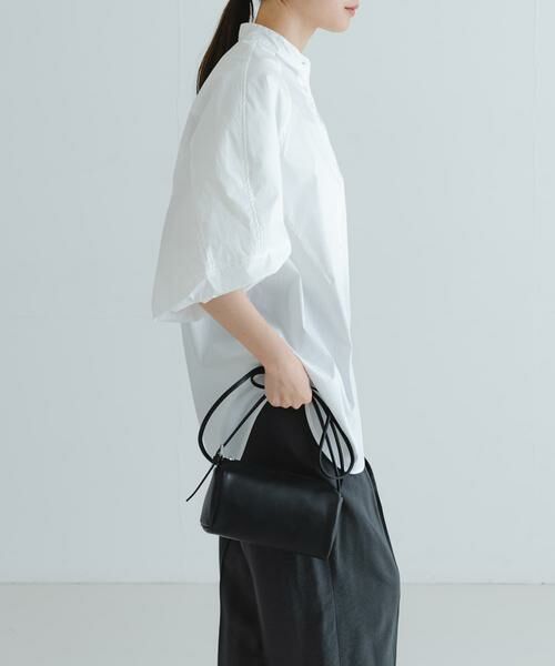 URBAN RESEARCH / アーバンリサーチ シャツ・ブラウス | イレギュラーヘムスタンドカラーブラウス | 詳細20
