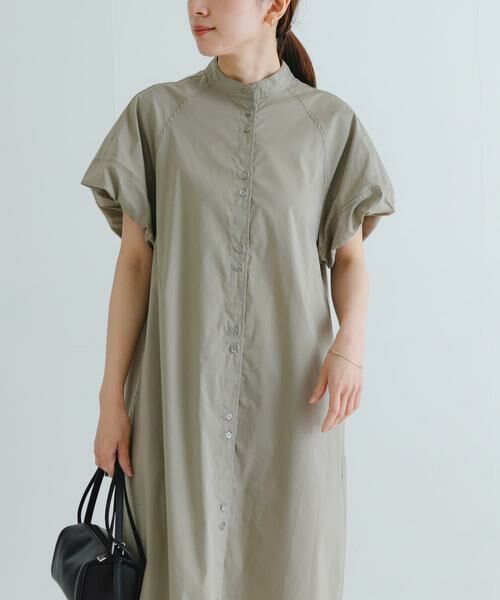 URBAN RESEARCH / アーバンリサーチ ワンピース | スタンドカラーワンピース | 詳細14