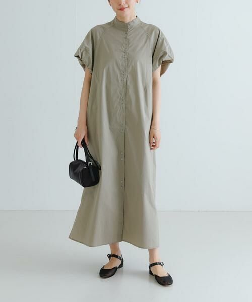 URBAN RESEARCH / アーバンリサーチ ワンピース | スタンドカラーワンピース | 詳細18