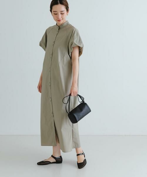 URBAN RESEARCH / アーバンリサーチ ワンピース | スタンドカラーワンピース | 詳細19