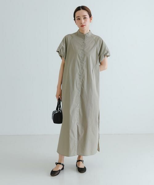 URBAN RESEARCH / アーバンリサーチ ワンピース | スタンドカラーワンピース | 詳細21