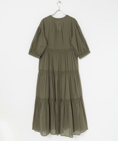 URBAN RESEARCH / アーバンリサーチ ワンピース | コットンボイルティアードワンピース | 詳細11