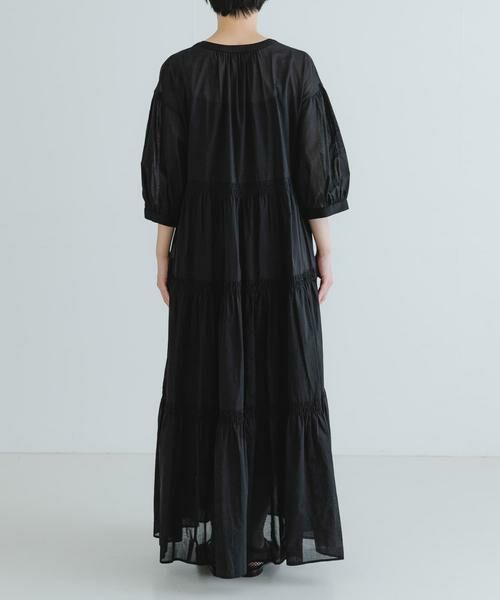 URBAN RESEARCH / アーバンリサーチ ワンピース | コットンボイルティアードワンピース | 詳細23