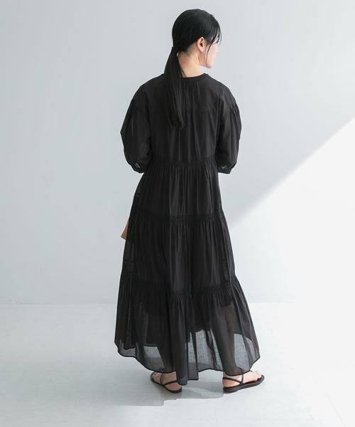 URBAN RESEARCH / アーバンリサーチ ワンピース | コットンボイルティアードワンピース | 詳細16