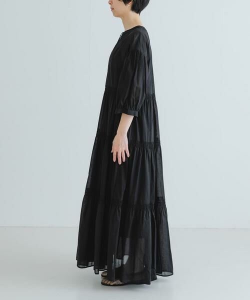 URBAN RESEARCH / アーバンリサーチ ワンピース | コットンボイルティアードワンピース | 詳細22