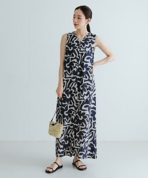 URBAN RESEARCH / アーバンリサーチ ワンピース | SPRINTEXボタニカルプリントワンピース | 詳細5