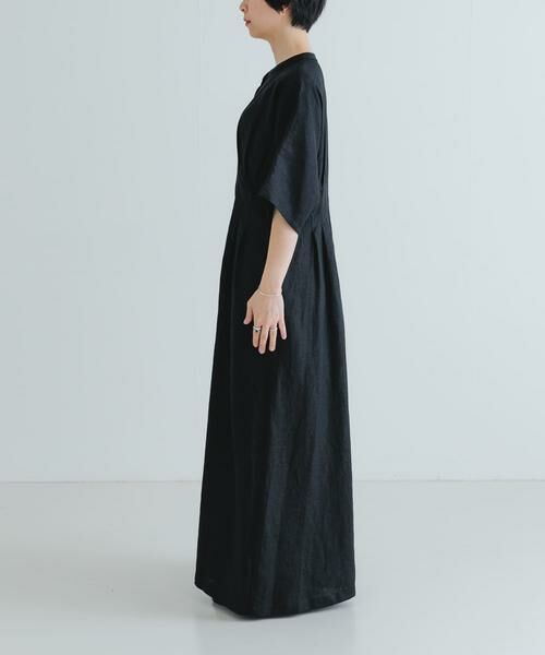 URBAN RESEARCH / アーバンリサーチ ワンピース | 『2サイズ展開』タックデザインリネンワンピース | 詳細12