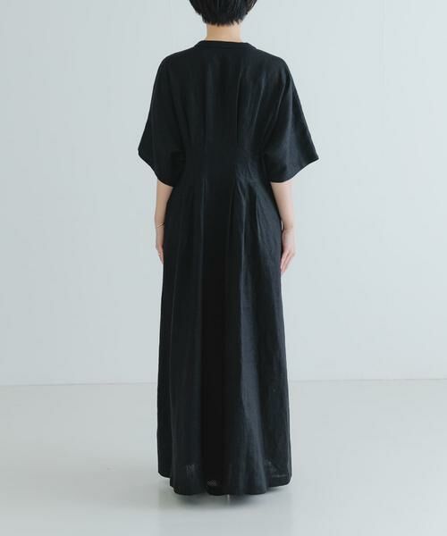 URBAN RESEARCH / アーバンリサーチ ワンピース | 『2サイズ展開』タックデザインリネンワンピース | 詳細13