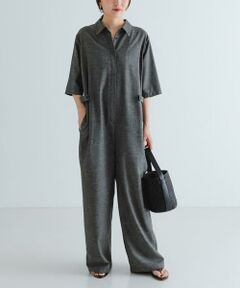 URBAN RESEARCH / アーバンリサーチ サロペット・オールインワン | 『2サイズ展開』リネンブレンドジャンプスーツ