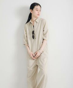 URBAN RESEARCH / アーバンリサーチ サロペット・オールインワン | 『2サイズ展開』リネンブレンドジャンプスーツ