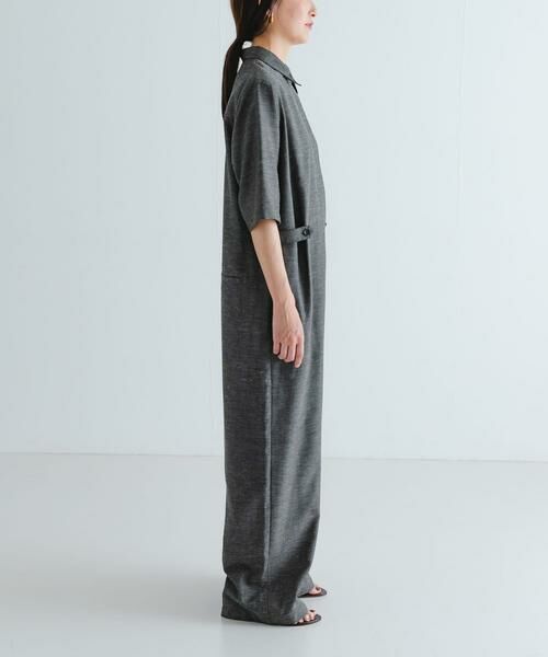 URBAN RESEARCH / アーバンリサーチ サロペット・オールインワン | 『2サイズ展開』リネンブレンドジャンプスーツ | 詳細10