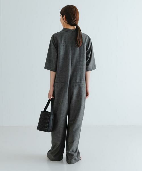 URBAN RESEARCH / アーバンリサーチ サロペット・オールインワン | 『2サイズ展開』リネンブレンドジャンプスーツ | 詳細7