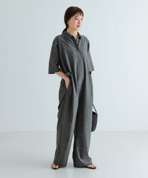 URBAN RESEARCH / アーバンリサーチ サロペット・オールインワン | 『2サイズ展開』リネンブレンドジャンプスーツ | 詳細8