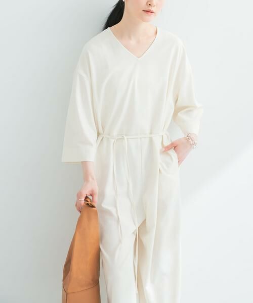 URBAN RESEARCH / アーバンリサーチ サロペット・オールインワン | シルクネップオールインワン | 詳細1