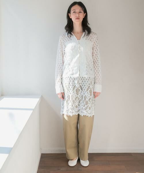 URBAN RESEARCH / アーバンリサーチ ワンピース | インドレースベアキャミワンピース | 詳細6