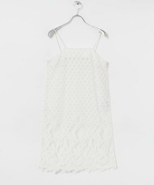 URBAN RESEARCH / アーバンリサーチ ワンピース | インドレースベアキャミワンピース | 詳細8