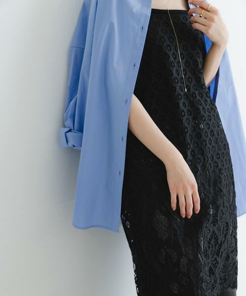 URBAN RESEARCH / アーバンリサーチ ワンピース | インドレースベアキャミワンピース | 詳細18