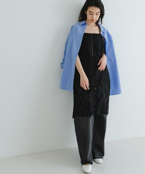 URBAN RESEARCH / アーバンリサーチ ワンピース | インドレースベアキャミワンピース | 詳細20